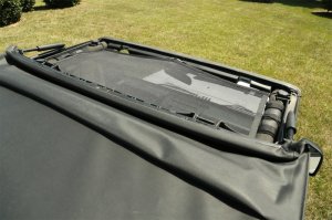 Jeep Wrangler Unlimited Sun Shade - Front + Rear - Rugged Ridge - Eclipse, Full Cover - Black - `04-`06